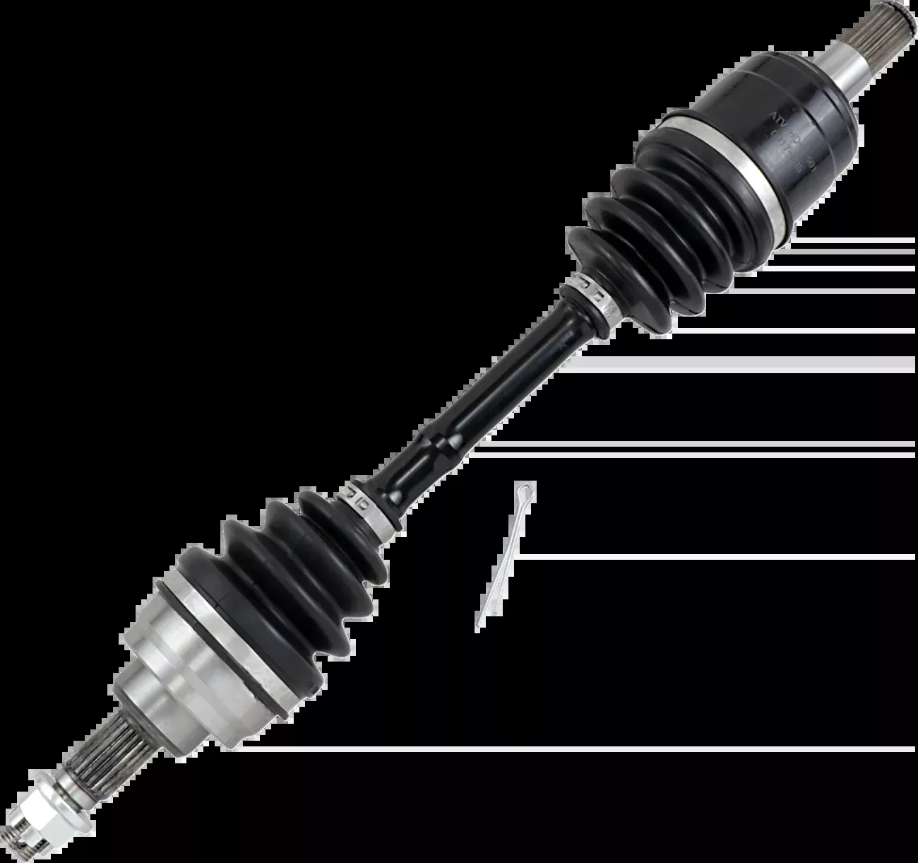 Moose Offroad Axle Assembly – Complete – Standard – Front Left/Right – Honda TRX500/650/680-LM6-HO-8-302