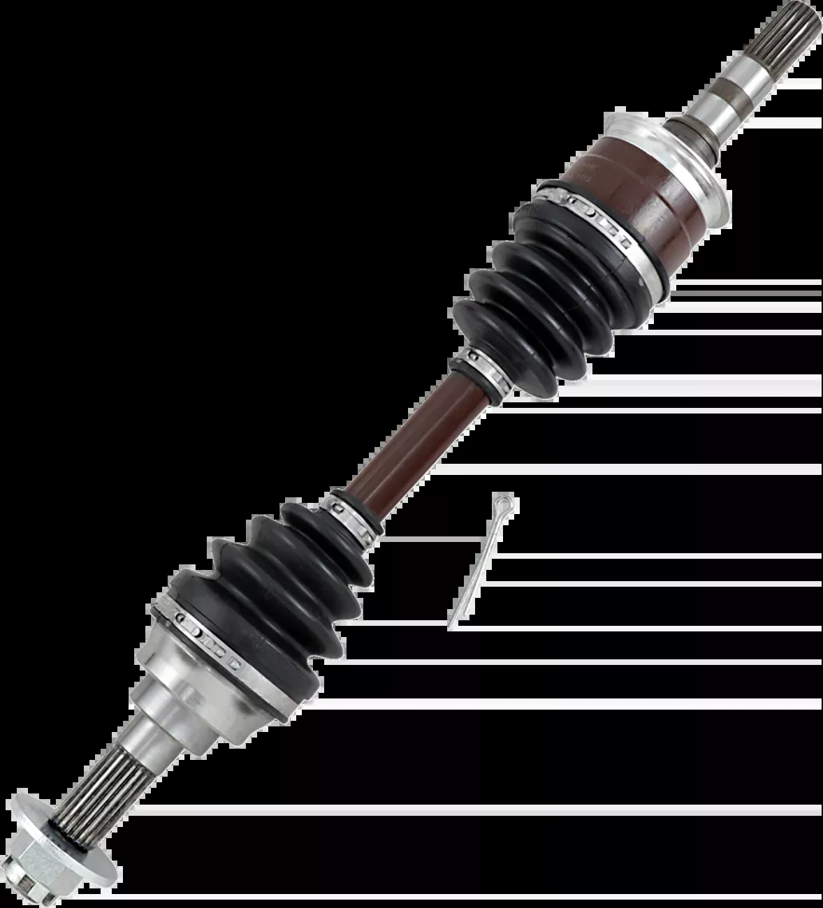 Moose Offroad Axle Assembly – Complete – Standard – Front Left/Right – Kawasaki Bayou 300/400-LM6-KW-8-308