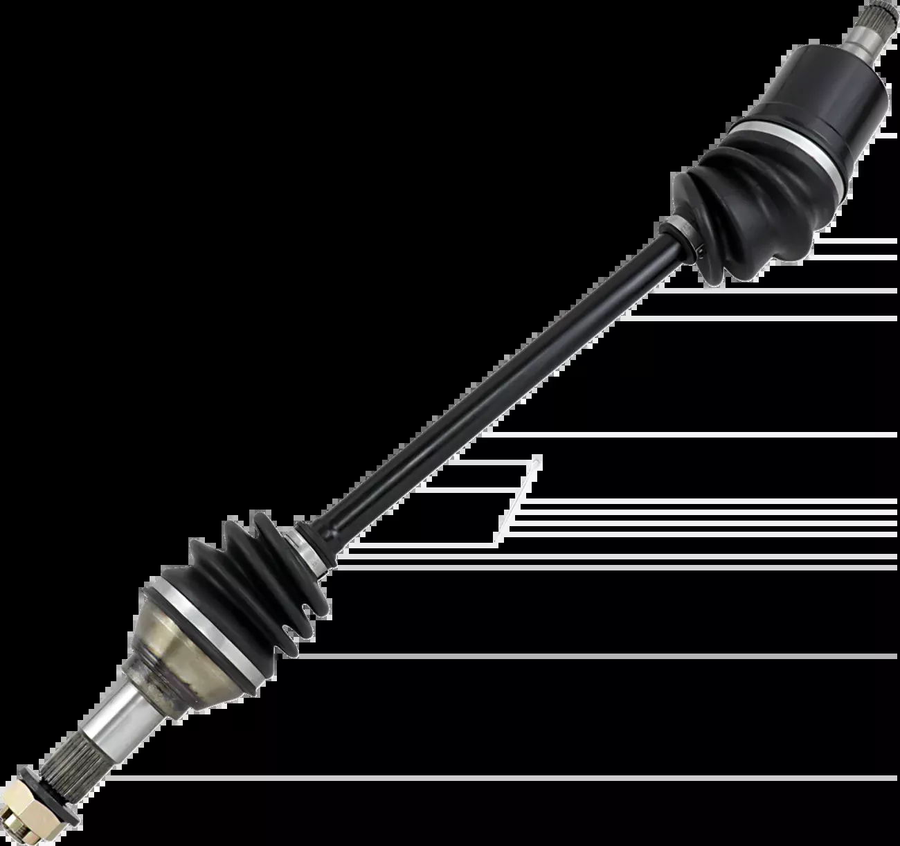 Moose Offroad Axle Kit - CV/Complete - OEM Replacement - Standard - Front Left - Can-Am Commander 800/1000-CAN-7005