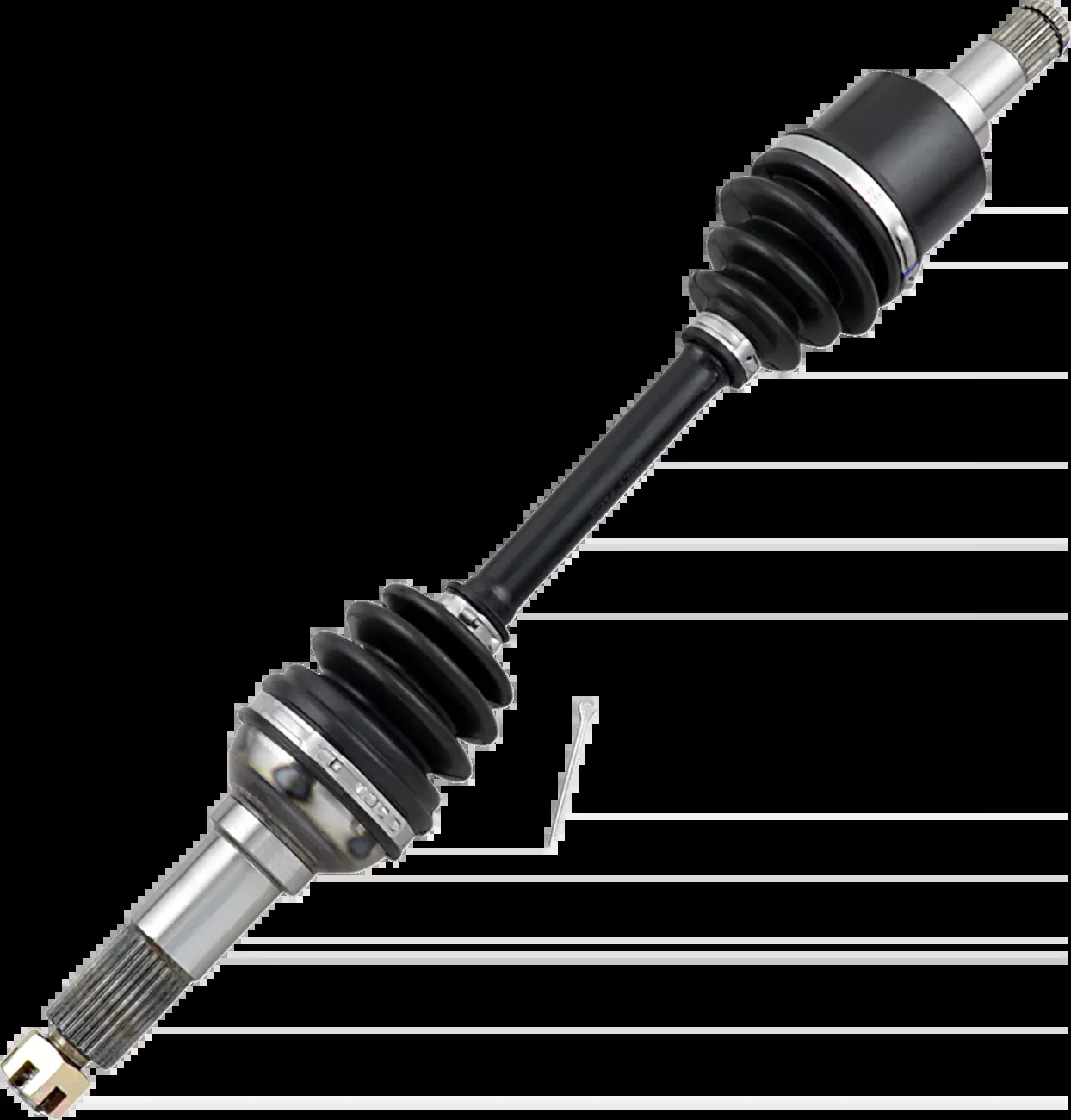 Moose Offroad Axle Kit – CV/Complete – OEM Replacement – Standard – Front Left/Right – ’99-’01 Grizzly 600-YAM-7014