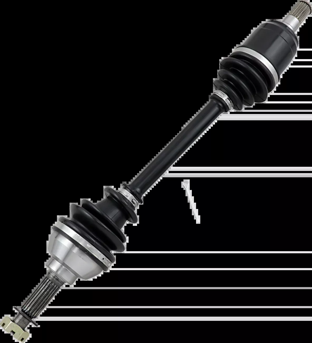 Moose Offroad Axle Kit – CV/Complete – OEM Replacement – Standard – Front Left/Right – Suzuki KingQuad-SUZ-7001