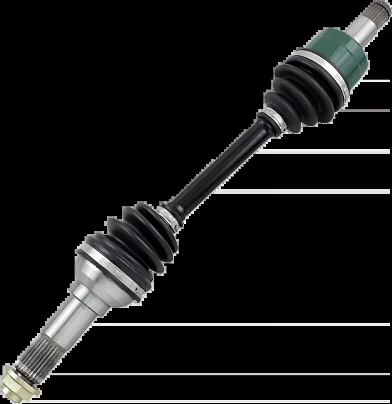 Moose Offroad Axle Kit – CV/Complete – OEM Replacement – Standard – Front Right – Big Bear 400/Grizzly 350/450-YAM-7018