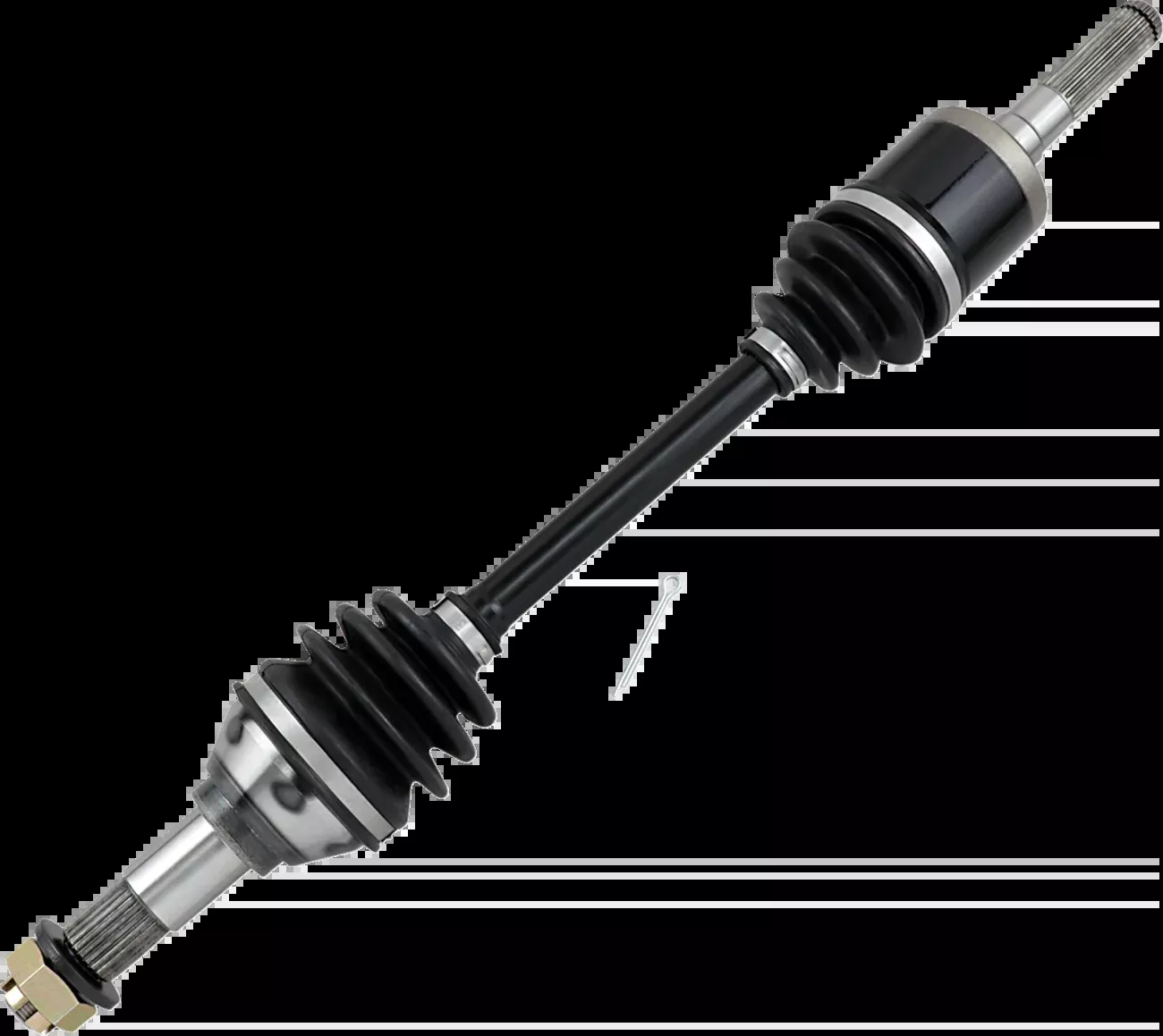 Moose Offroad Axle Kit – CV/Complete – OEM Replacement – Standard – Front Right – Can-Am Outlander/Renegade-CAN-7001