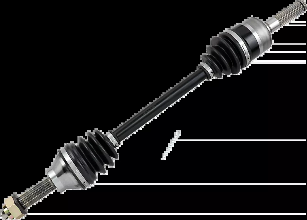 Moose Offroad Axle Kit – CV/Complete – OEM Replacement – Standard – Front Right – Can-Am Traxter/Quest-CAN-7017