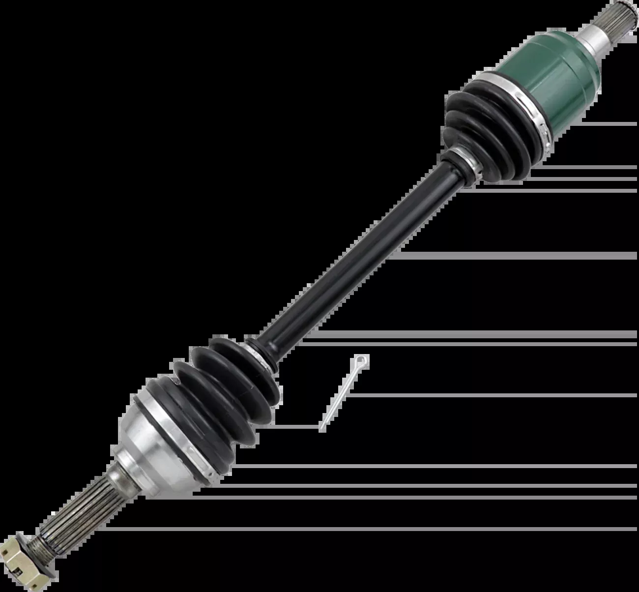 Moose Offroad Axle Kit – CV/Complete – OEM Replacement – Standard – Front Right – Suzuki KingQuad 400-SUZ-7006