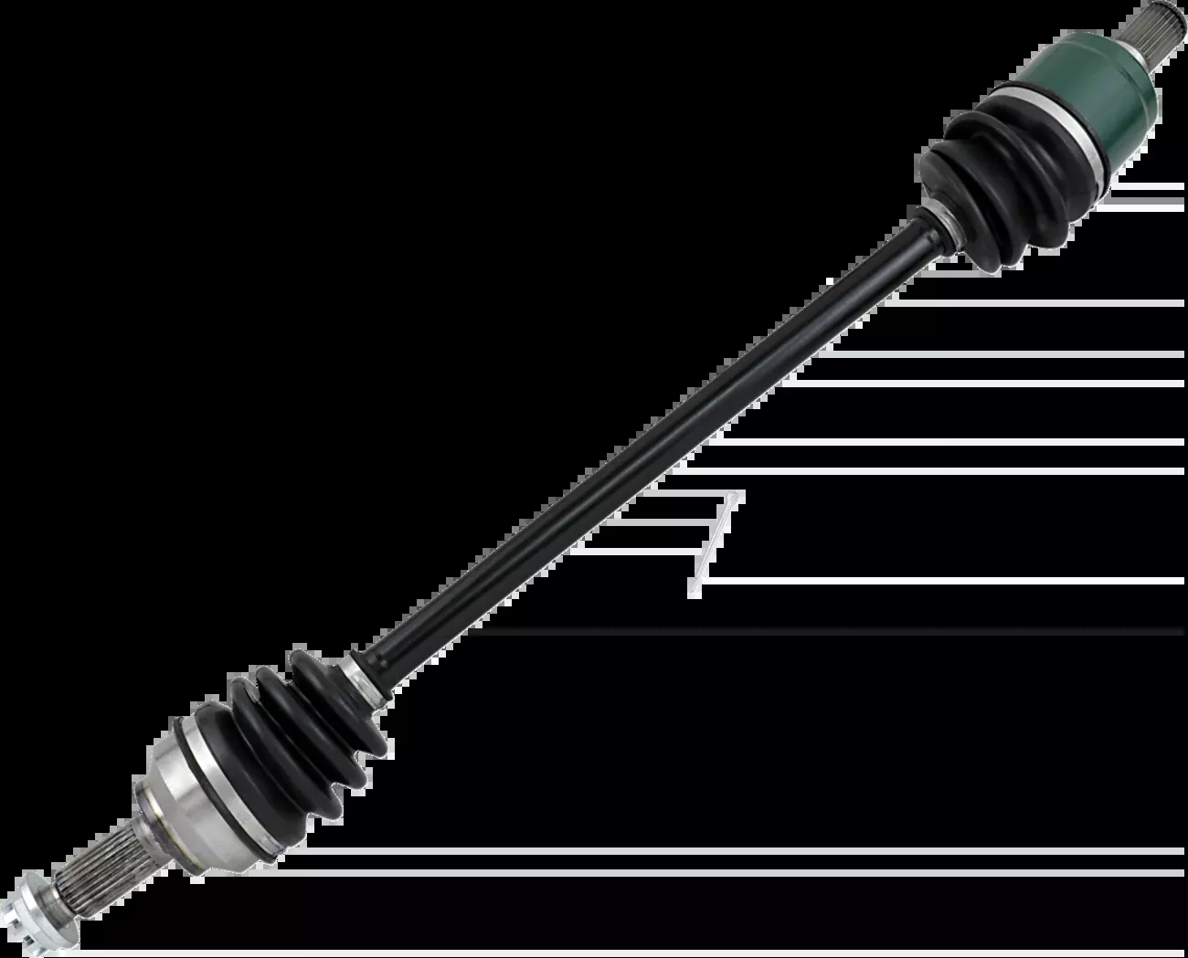 Moose Offroad Axle Kit - CV/Complete - OEM Replacement - Standard - Rear Left/Right - '14 Honda Pioneer 700-HON-7012