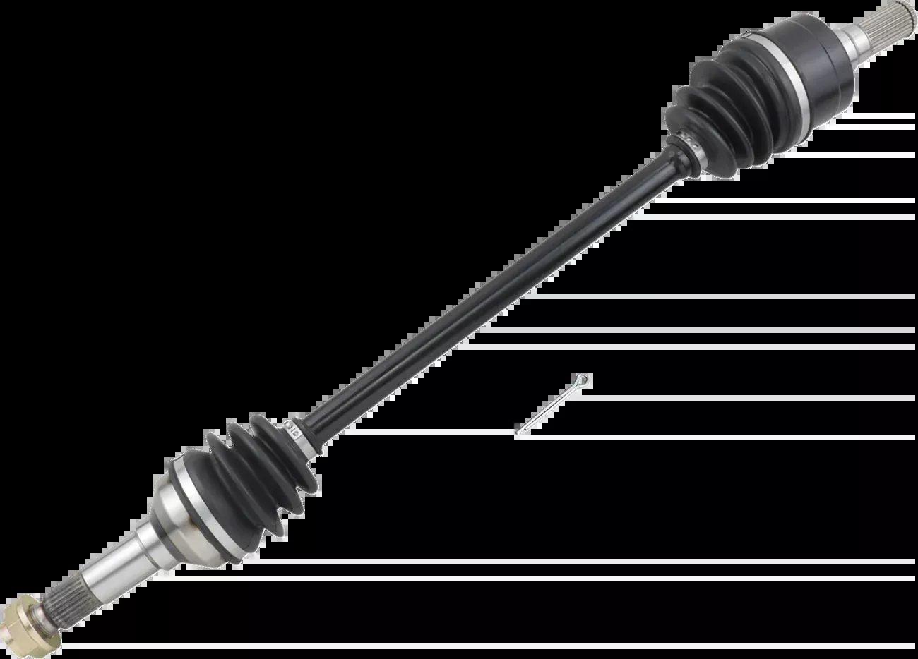 Moose Offroad Axle Kit – CV/Complete – OEM Replacement – Standard – Rear Left/Right – Yamaha Grizzly 700-YAM-7025