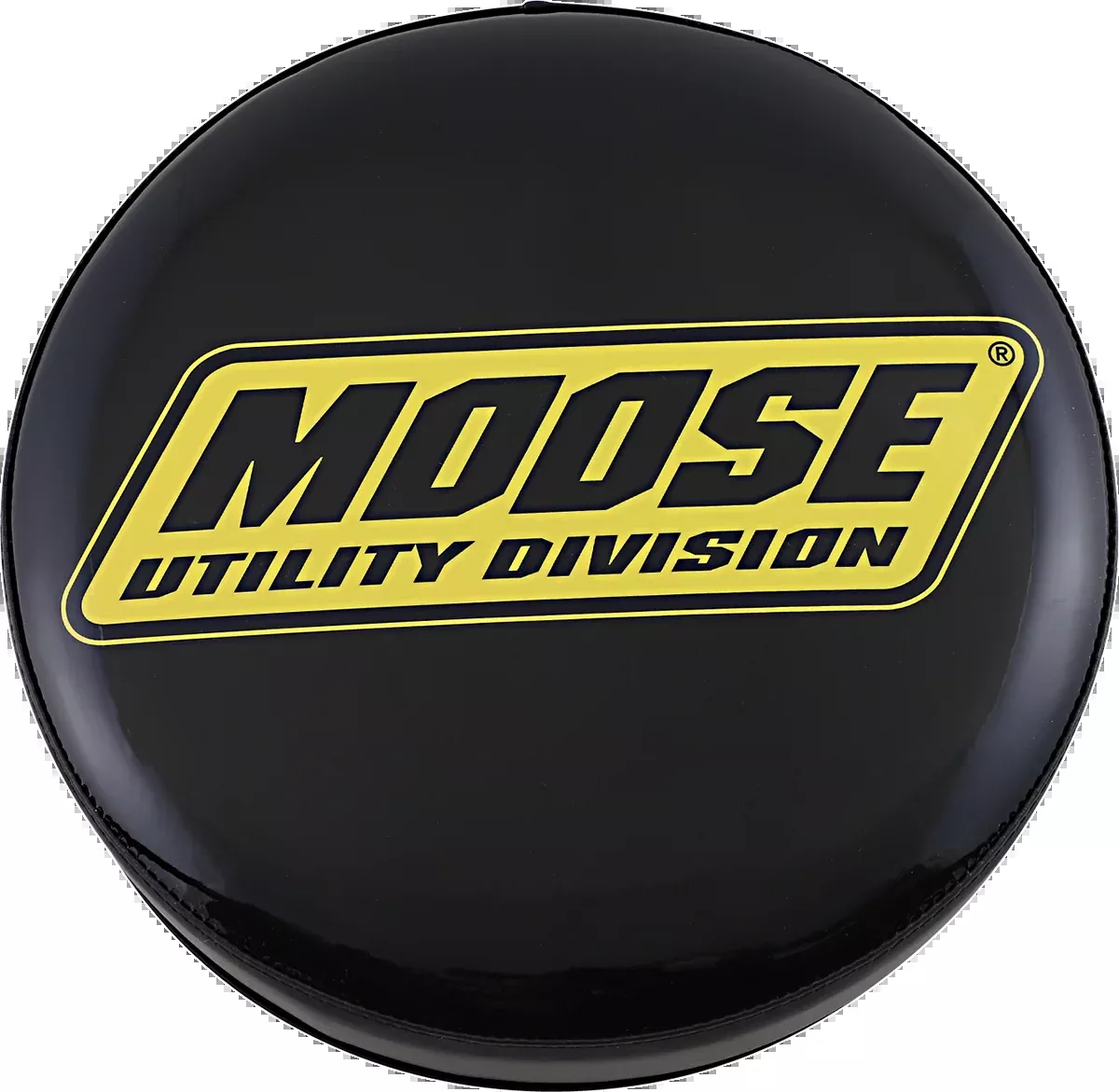 Moose Offroad Bar Stool Seat - Moose Utility - Black/Yellow-X80-6020MU-A
