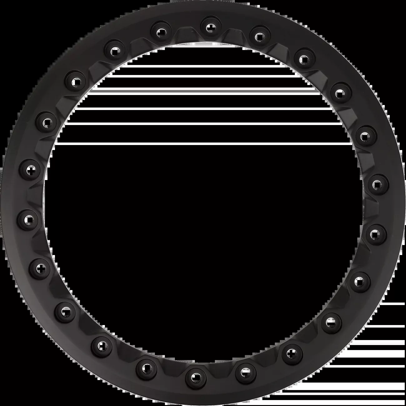Moose Offroad Beadlock Ring – Replacement/Wheel – 544X – Black-R544BL14SB
