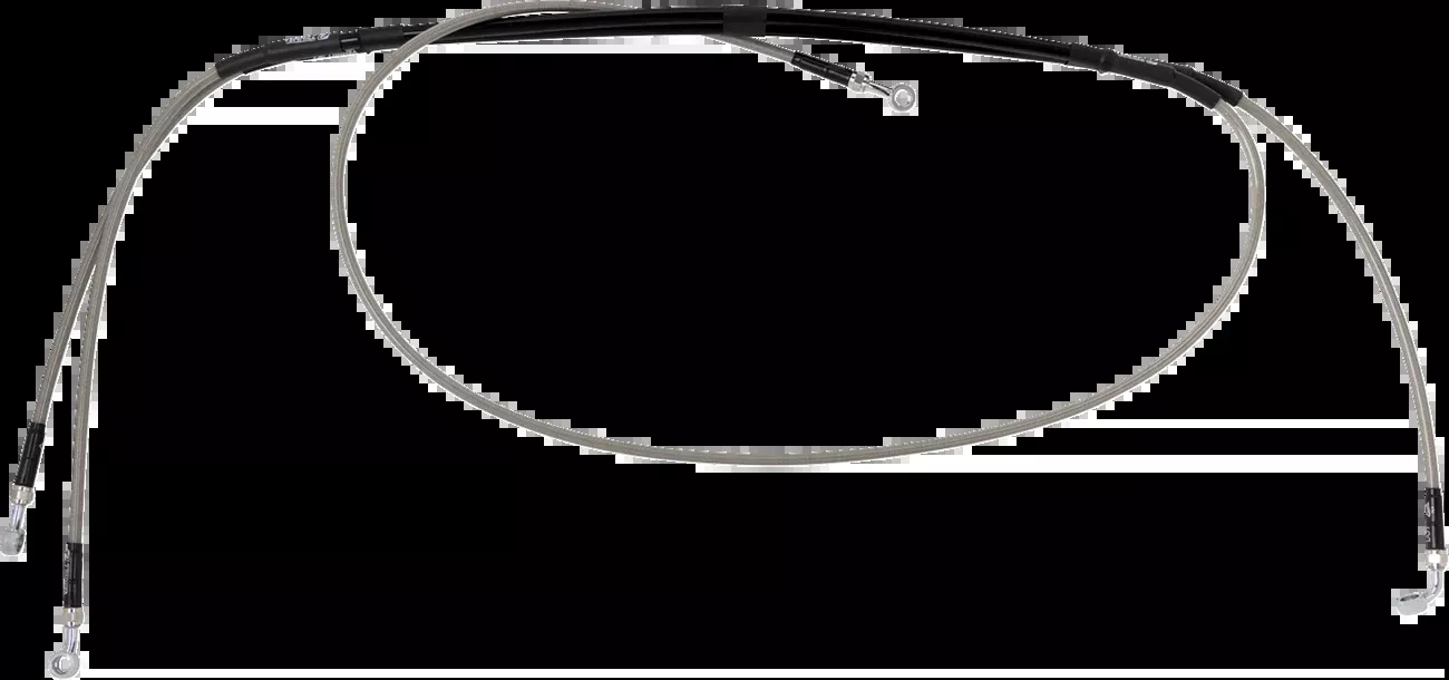 Moose Offroad Brake Line Pair – Stainless Steel-B05-1-018/P