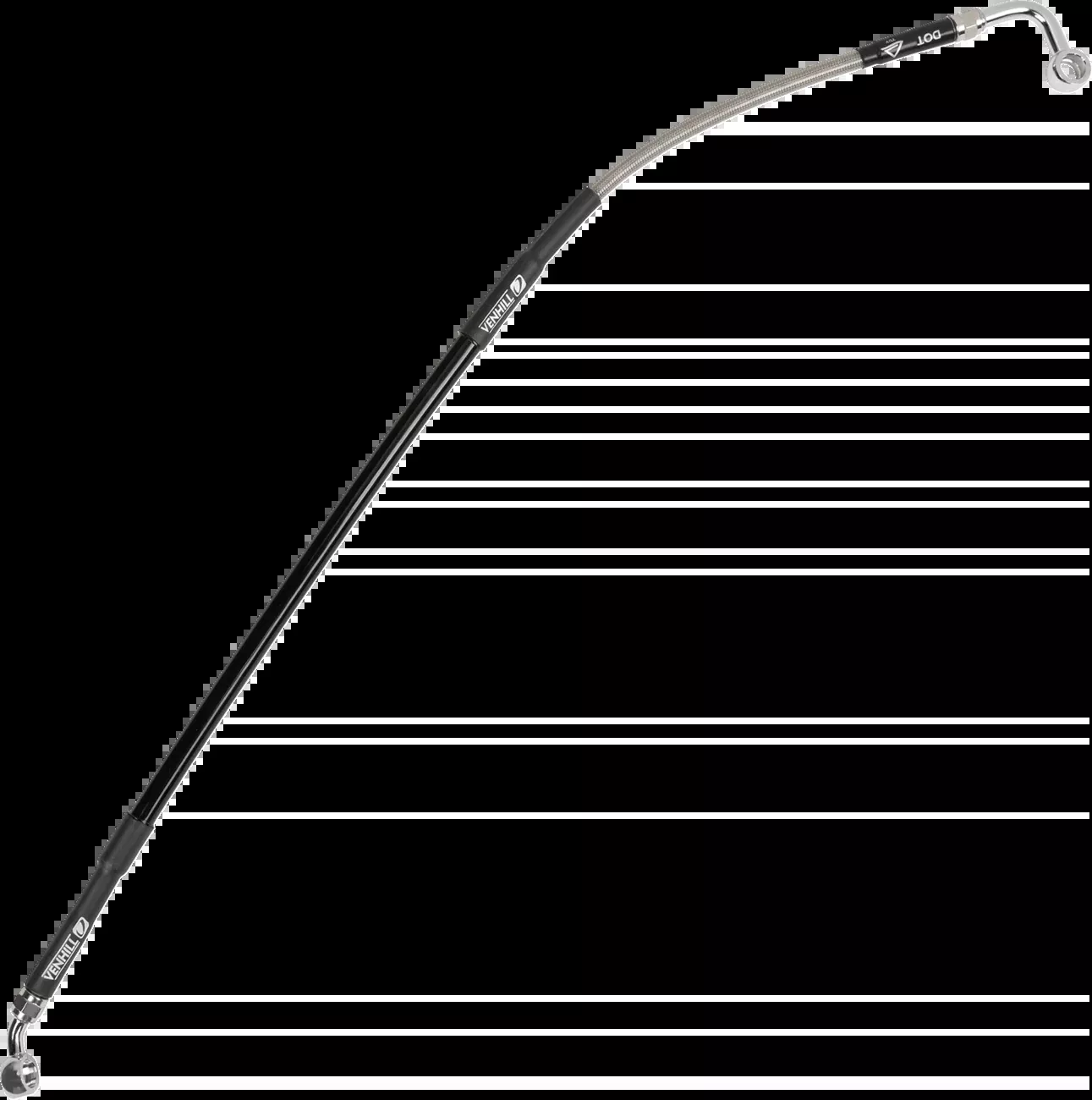 Moose Offroad Brake Line - Stainless Steel-K02-2-038/P