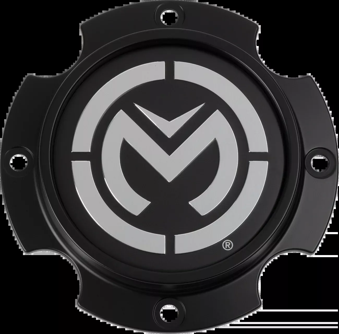Moose Offroad Center Cap – Replacement – 27X Wheel – 4/136 – Black-C356MB-136MO