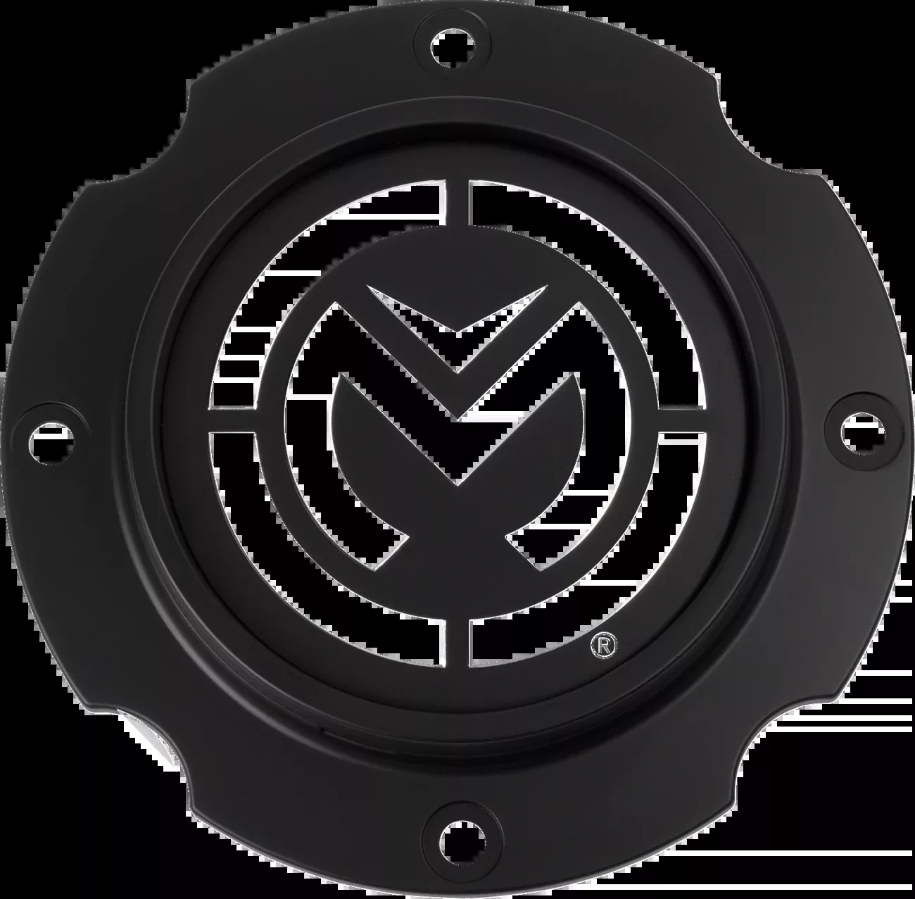 Moose Offroad Center Cap – Replacement – 27X Wheel – 4/156 – Black-C356MB-156MO
