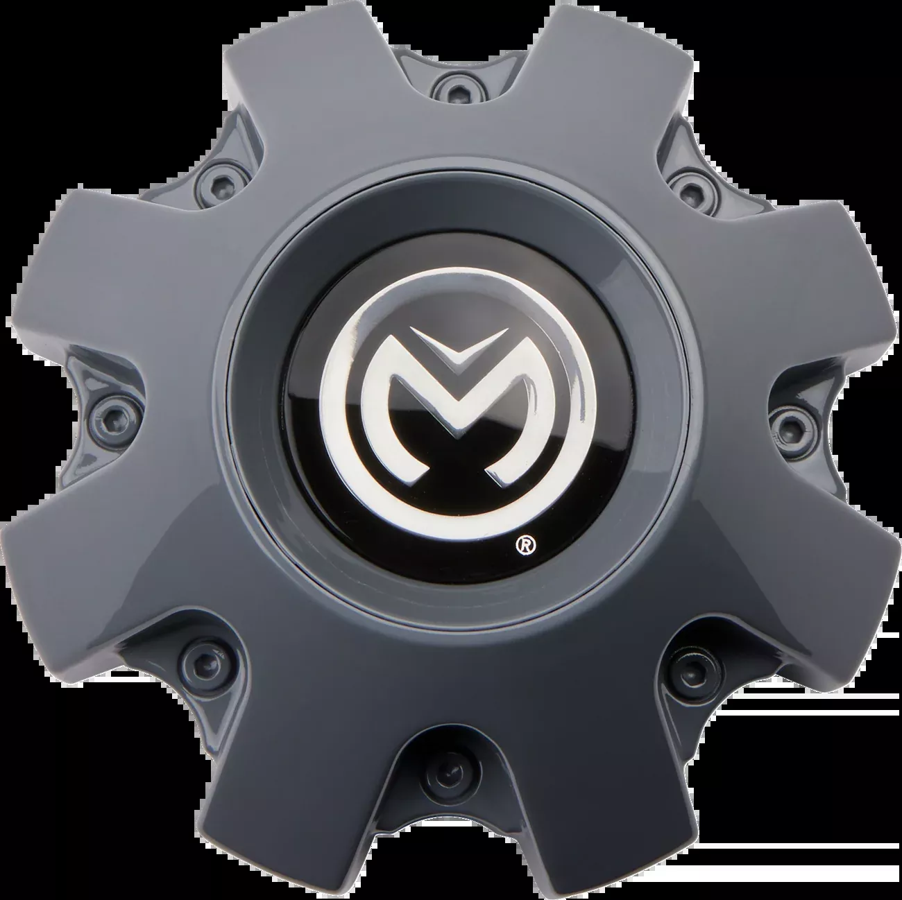 Moose Offroad Center Cap – Replacement – 399X Wheel – Gray-C399KG-MO