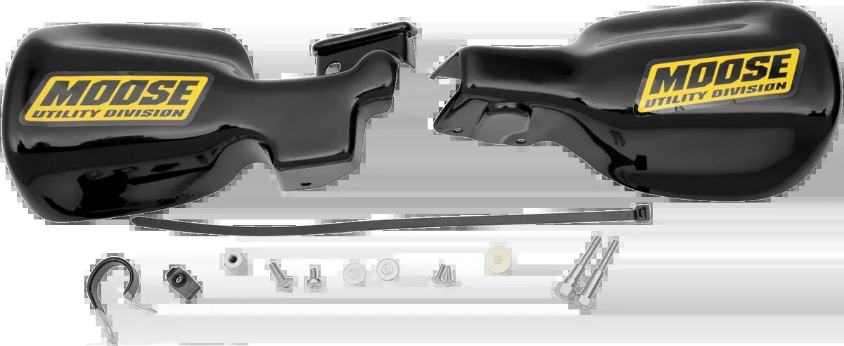 Moose Offroad Contoured Handguards – Honda – Black-CMU59458-0