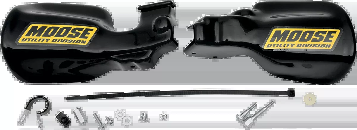Moose Offroad Contoured Handguards – Honda – Black-CMU59468-0