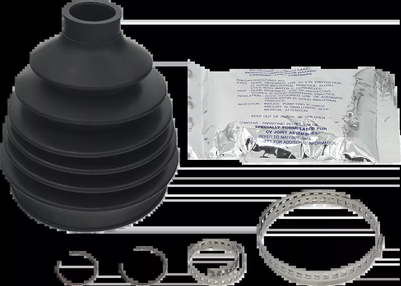 Moose Offroad CV Boot Kit – Front Inboard – Kawasaki-AT-03C26