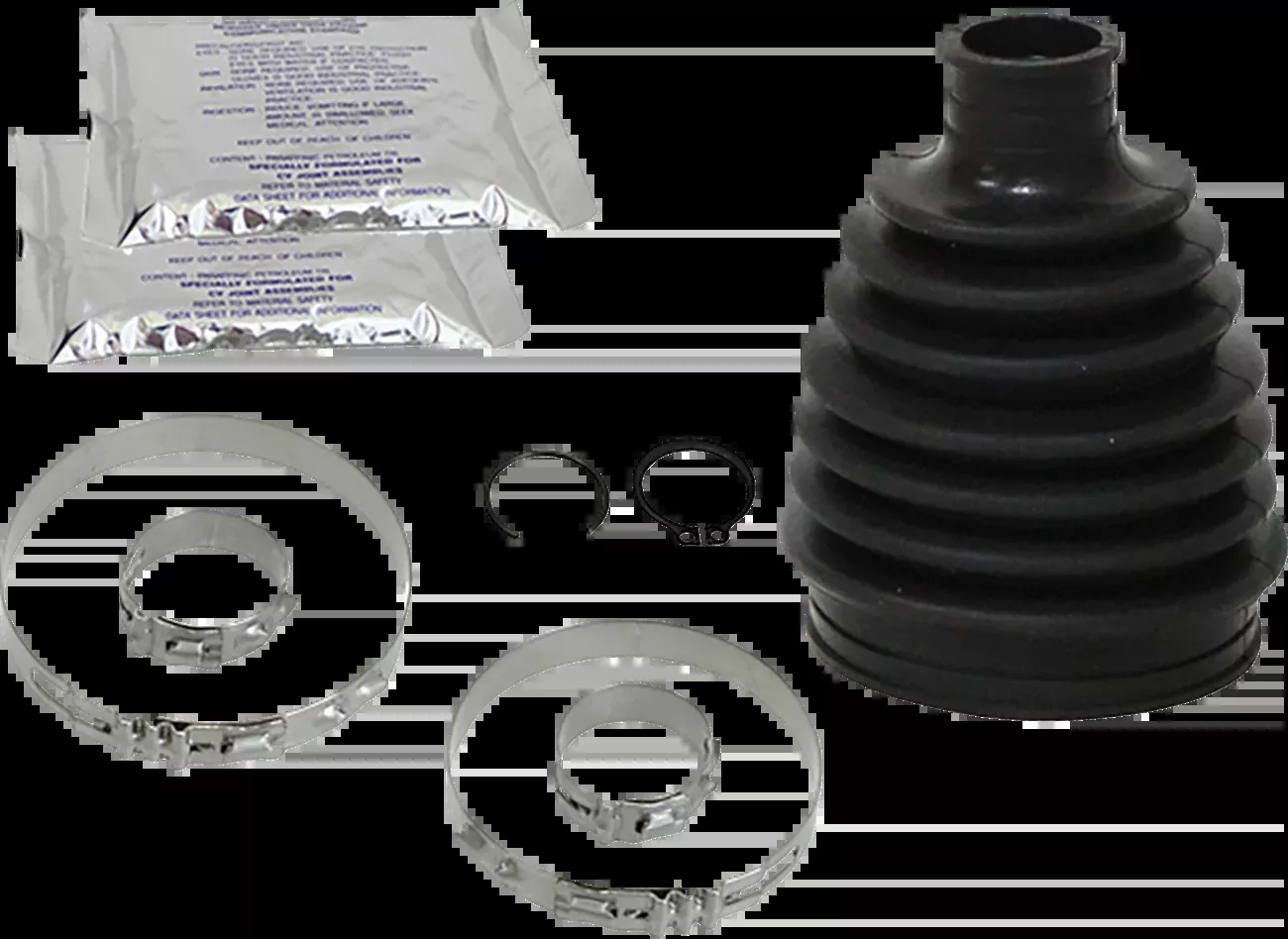 Moose Offroad CV Boot Kit – Front Outboard – TRX420/500-AT-03088-1