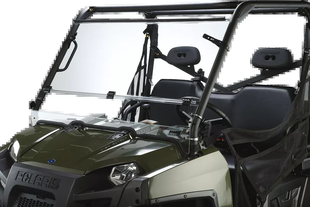 Moose Offroad Full Folding Windshield - Ranger-LEMA100-0013