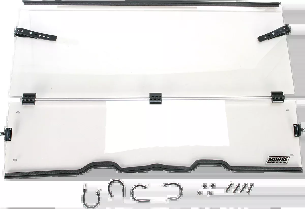 Moose Offroad Full Folding Windshield - Ranger-LEMA100-0014