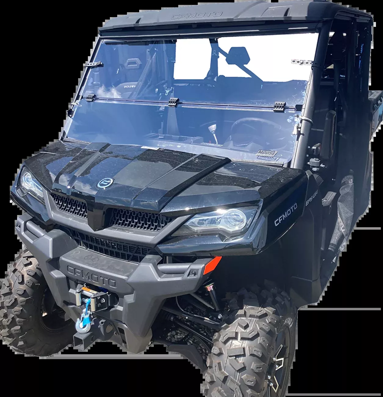 Moose Offroad Full Folding Windshield – U1000-LEMA100-0051
