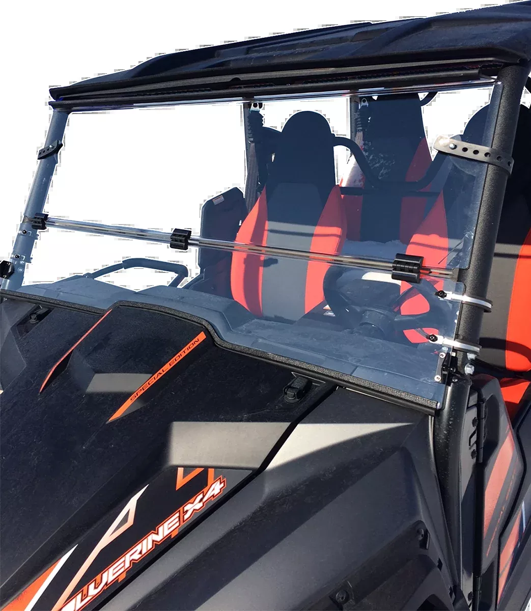 Moose Offroad Full Folding Windshield – Wolverine-LEMA100-0042