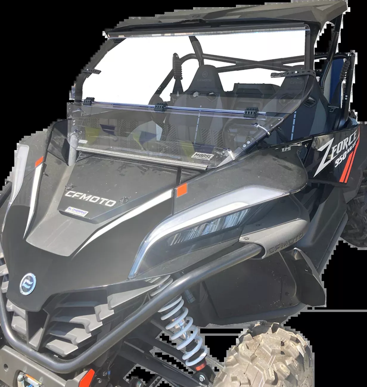 Moose Offroad Full Folding Windshield – Z950-LEMA100-0050