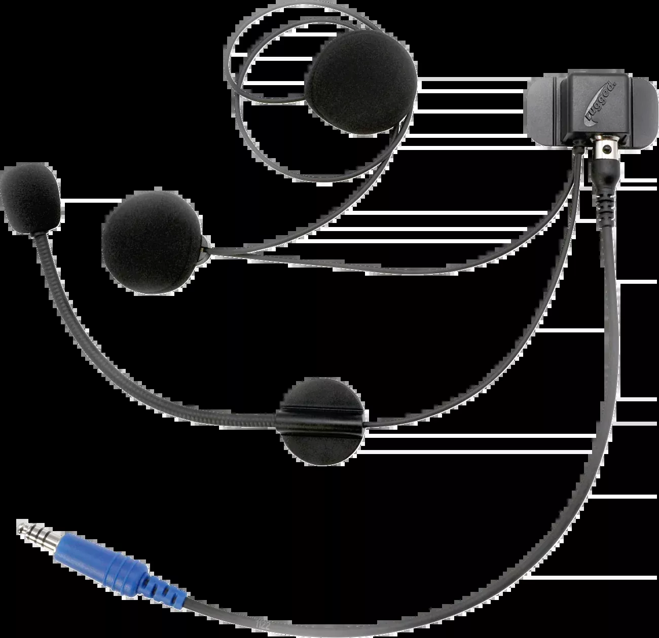 Moose Offroad Headset Kit-HK-UNI-MSE