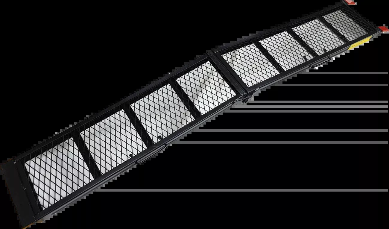 Moose Offroad Heavy Duty Straight-Folding Ramp - with Handle-Q15-6014