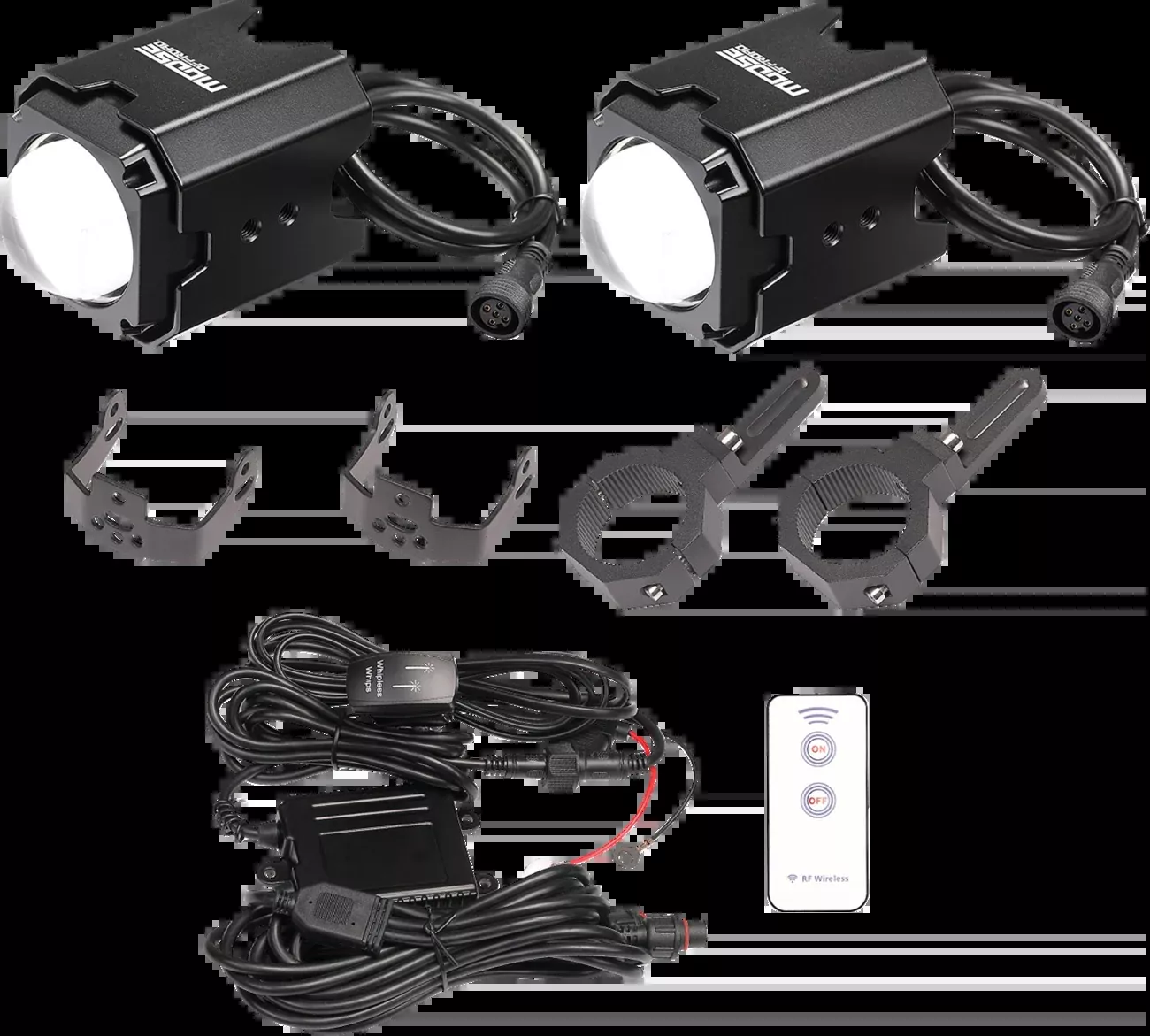 Moose Offroad Light Pod – Spotlight/Flood Light-Q21-6010