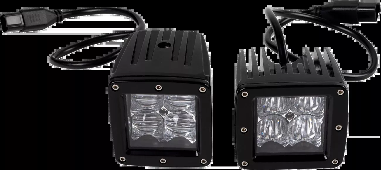 Moose Offroad Light Pods - 3" - Green-MSE-LPKITG