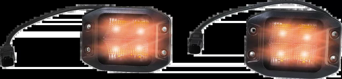 Moose Offroad Light Pods – LED – Flush Mount-MSE-LPKITFA