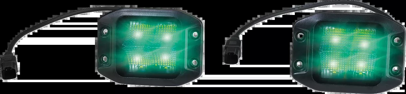 Moose Offroad Light Pods – LED – Flush Mount-MSE-LPKITFG