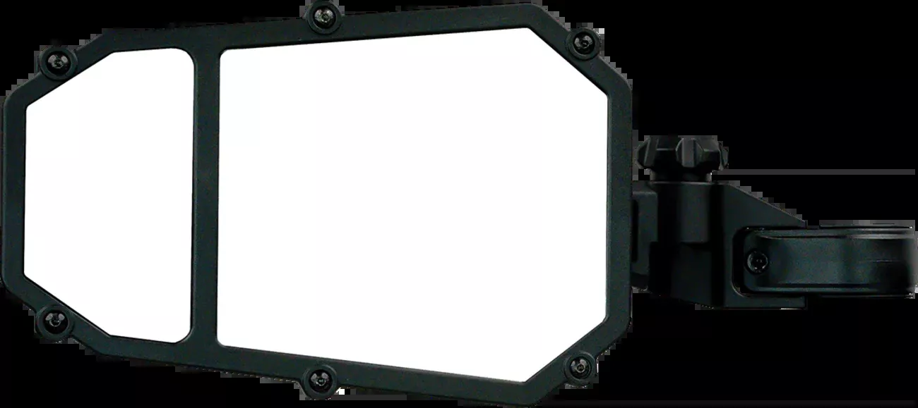 Moose Offroad Mirror – Side View – Octagon – Black-MUTVMIR-ES2-CCS