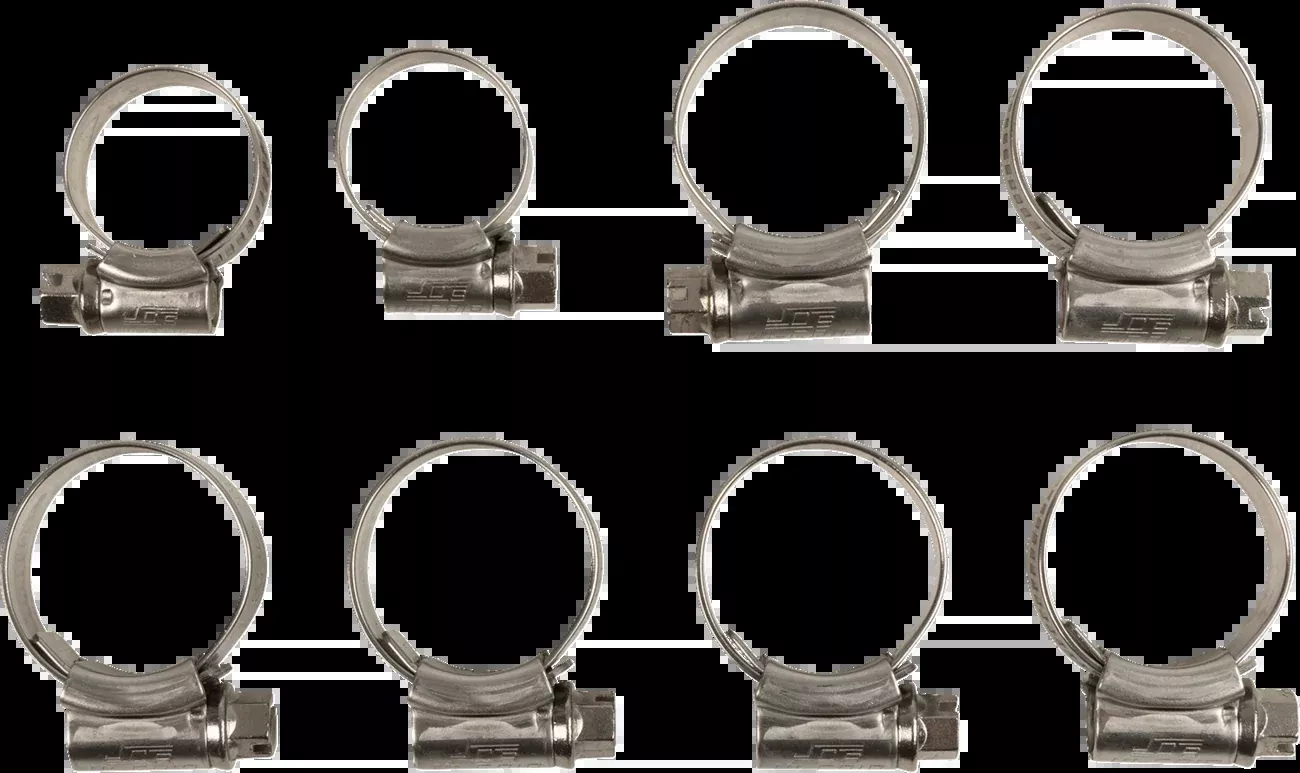 Moose Offroad Radiator Hose Clamp Kit – Honda-CK HON-116