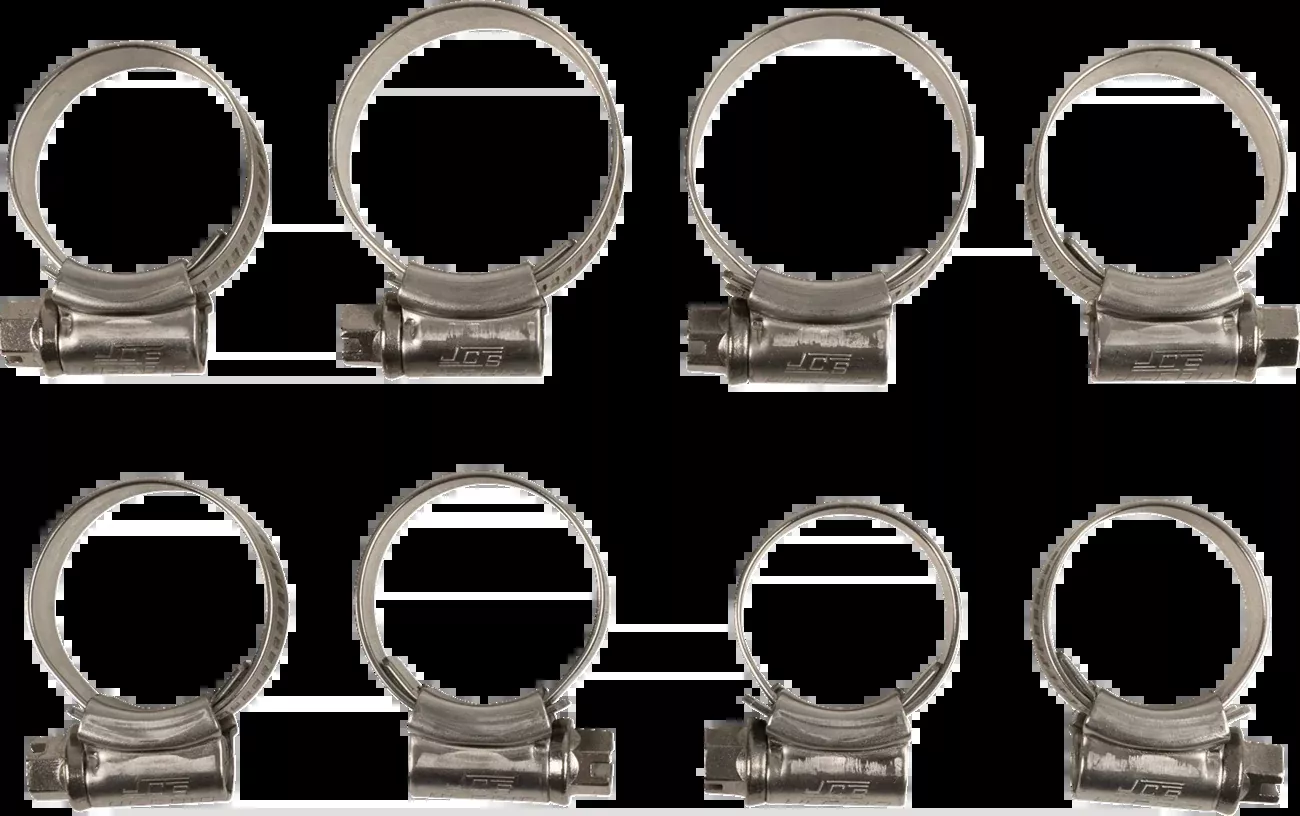 Moose Offroad Radiator Hose Clamp Kit – Honda-CK HON-124