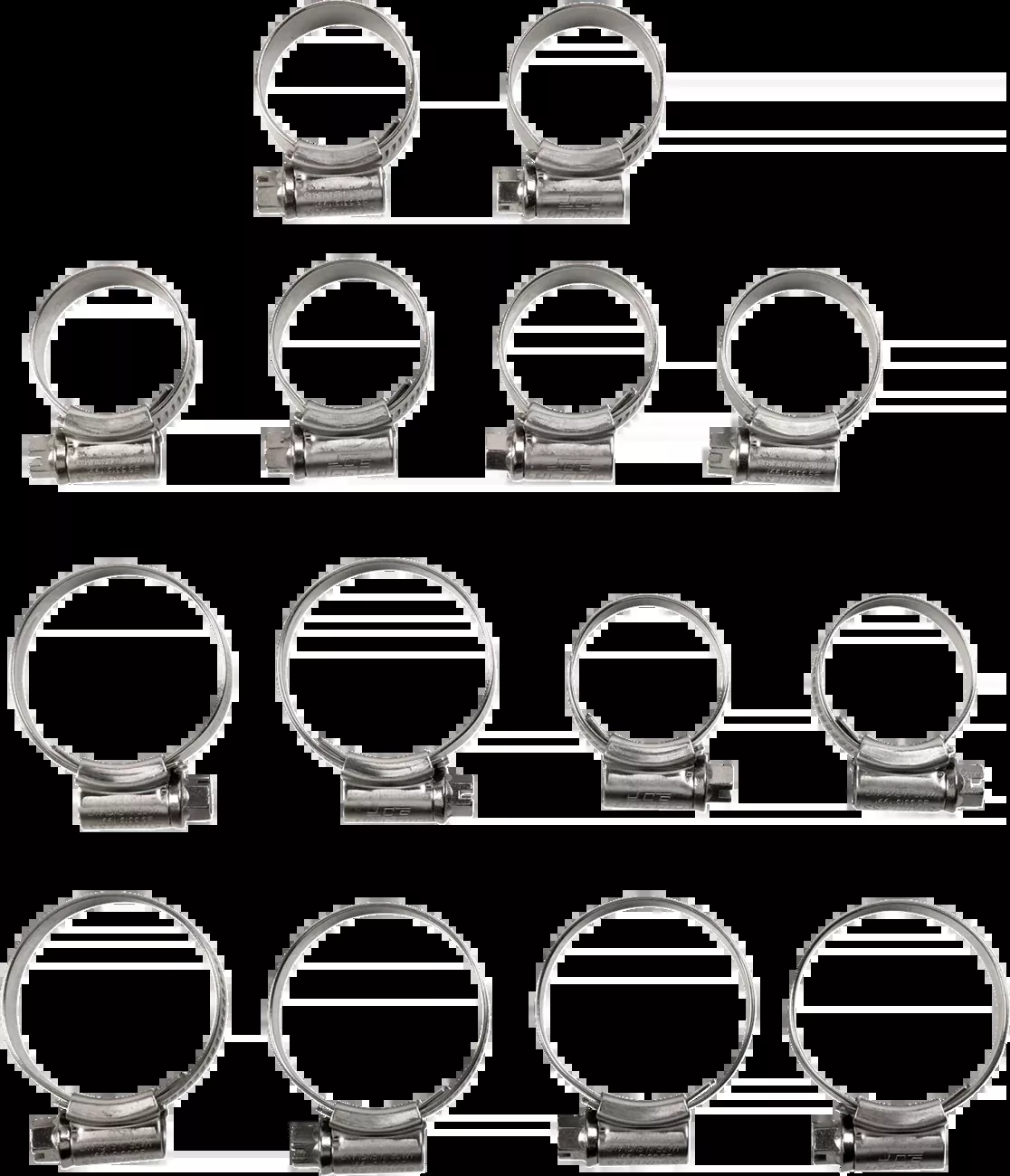 Moose Offroad Radiator Hose Clamp Kit – KTM-CK KTM-13