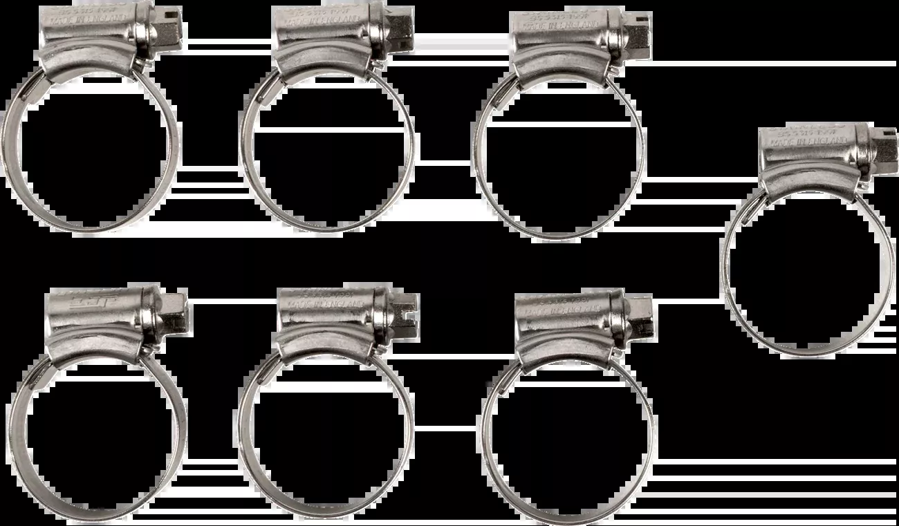 Moose Offroad Radiator Hose Clamp Kit – Suzuki-CK SUZ-62