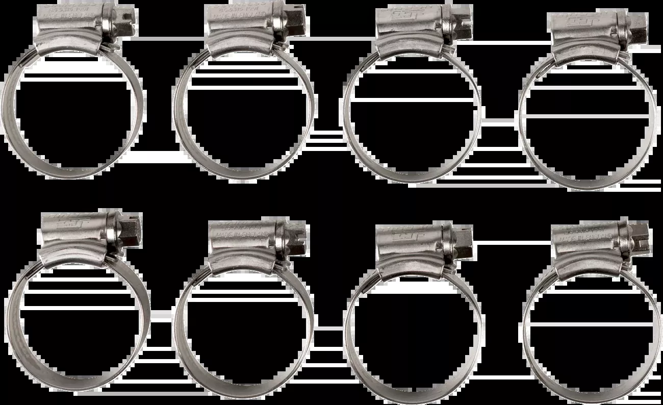 Moose Offroad Radiator Hose Clamp Kit – Yamaha-CK YAM-24