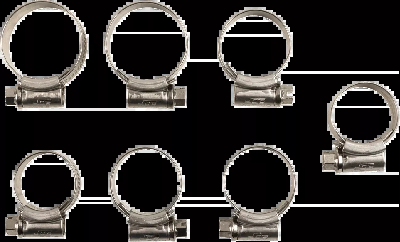 Moose Offroad Radiator Hose Clamp Kit – Yamaha-CK YAM-64