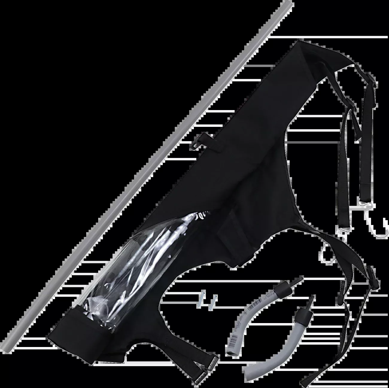 Moose Offroad Rear Dust Panel – YXZ-YYXZRW-11