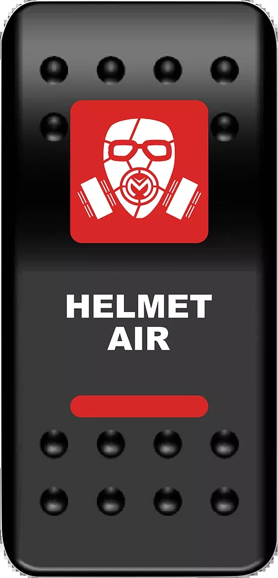 Moose Offroad Rocker Switch – Helmet Air – Red-HMT-PWR-R