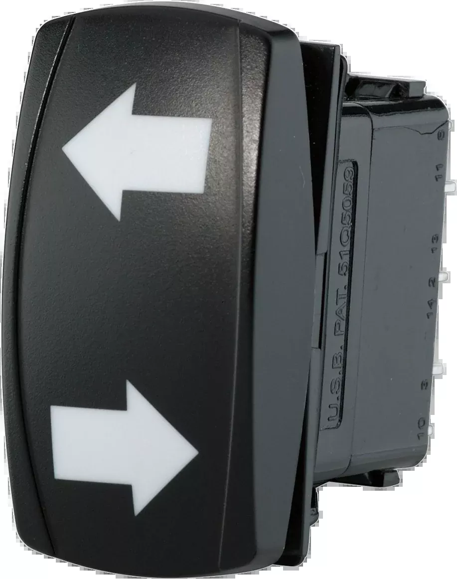 Moose Offroad Rocker Switch – Left/Right Arrow-TURN-SW-Y