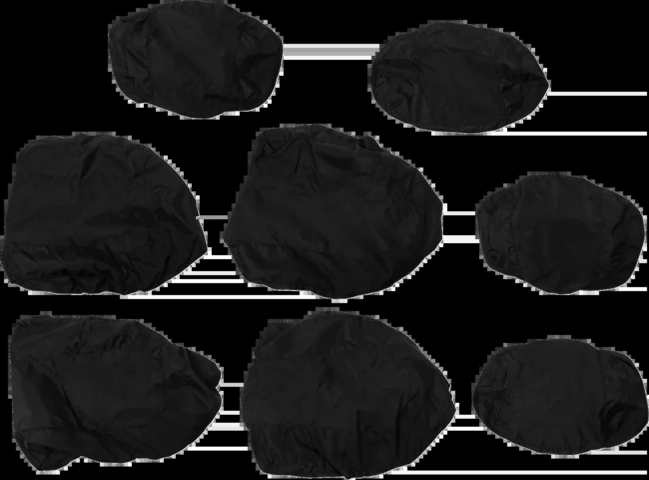 Moose Offroad Seat Cover – Black – RZR 4-PRZR4BS-11