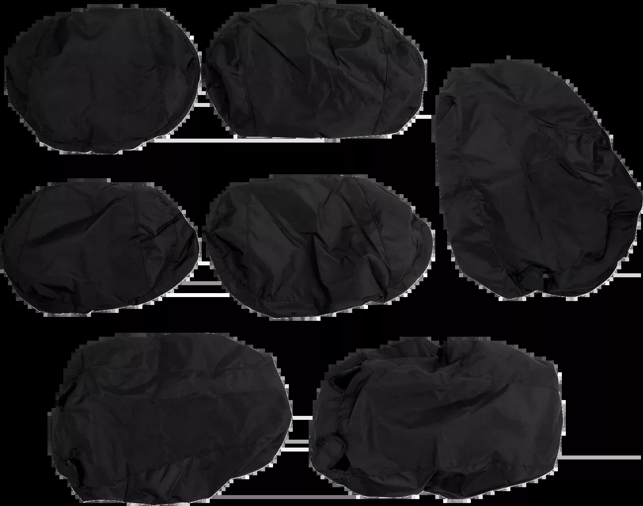 Moose Offroad Seat Cover – Black – Talon 4-HT4BS-11