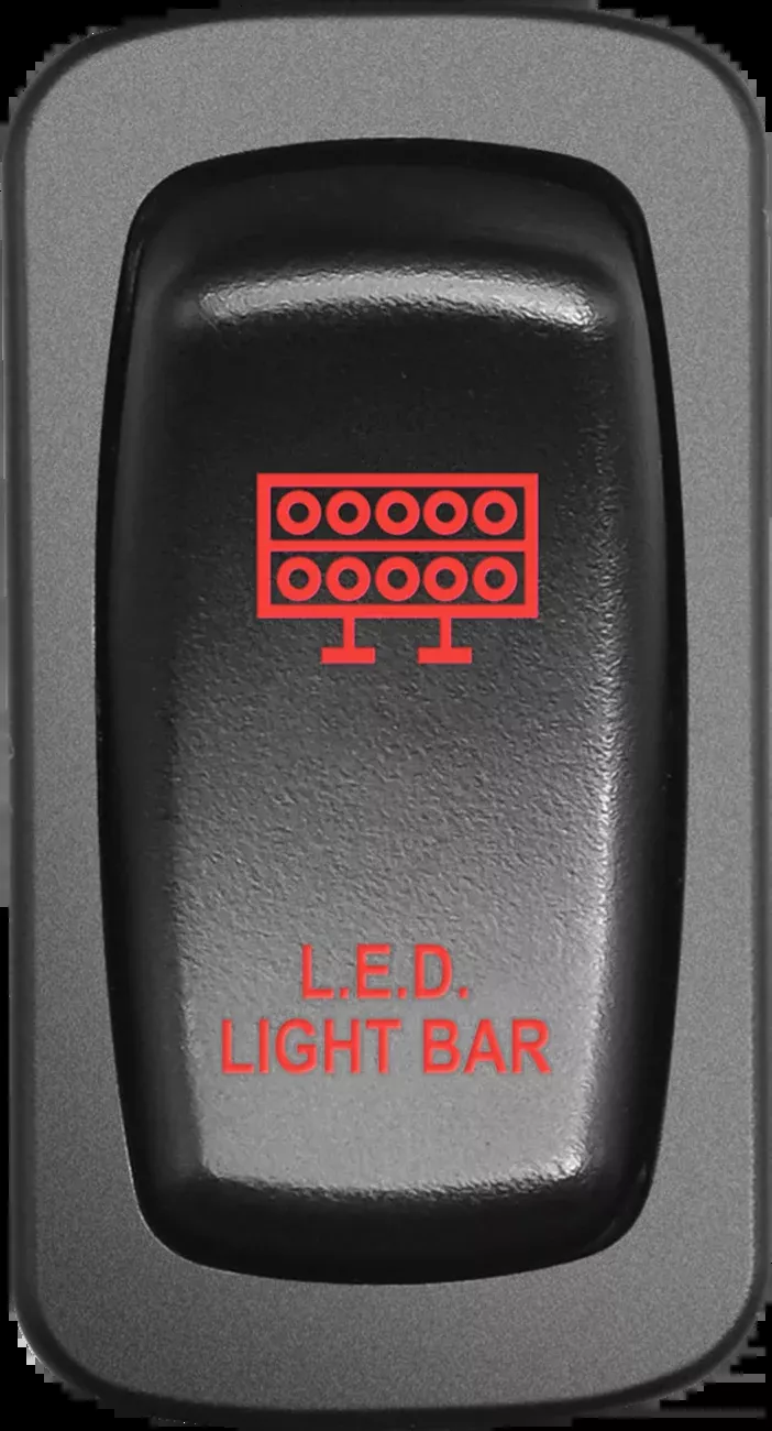 Moose Offroad Switch – Light Bar – Red-LLB-CAR-R