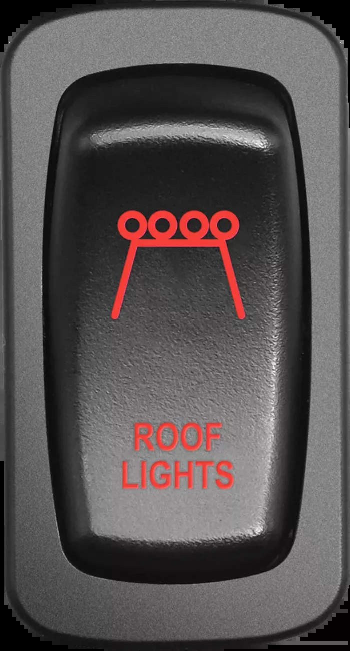 Moose Offroad Switch – Roof Light – Red-RFL-CAR-R
