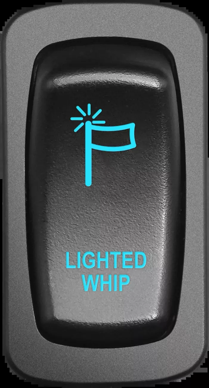 Moose Offroad Switch – Whip Light – Blue-WHP-CAR-B
