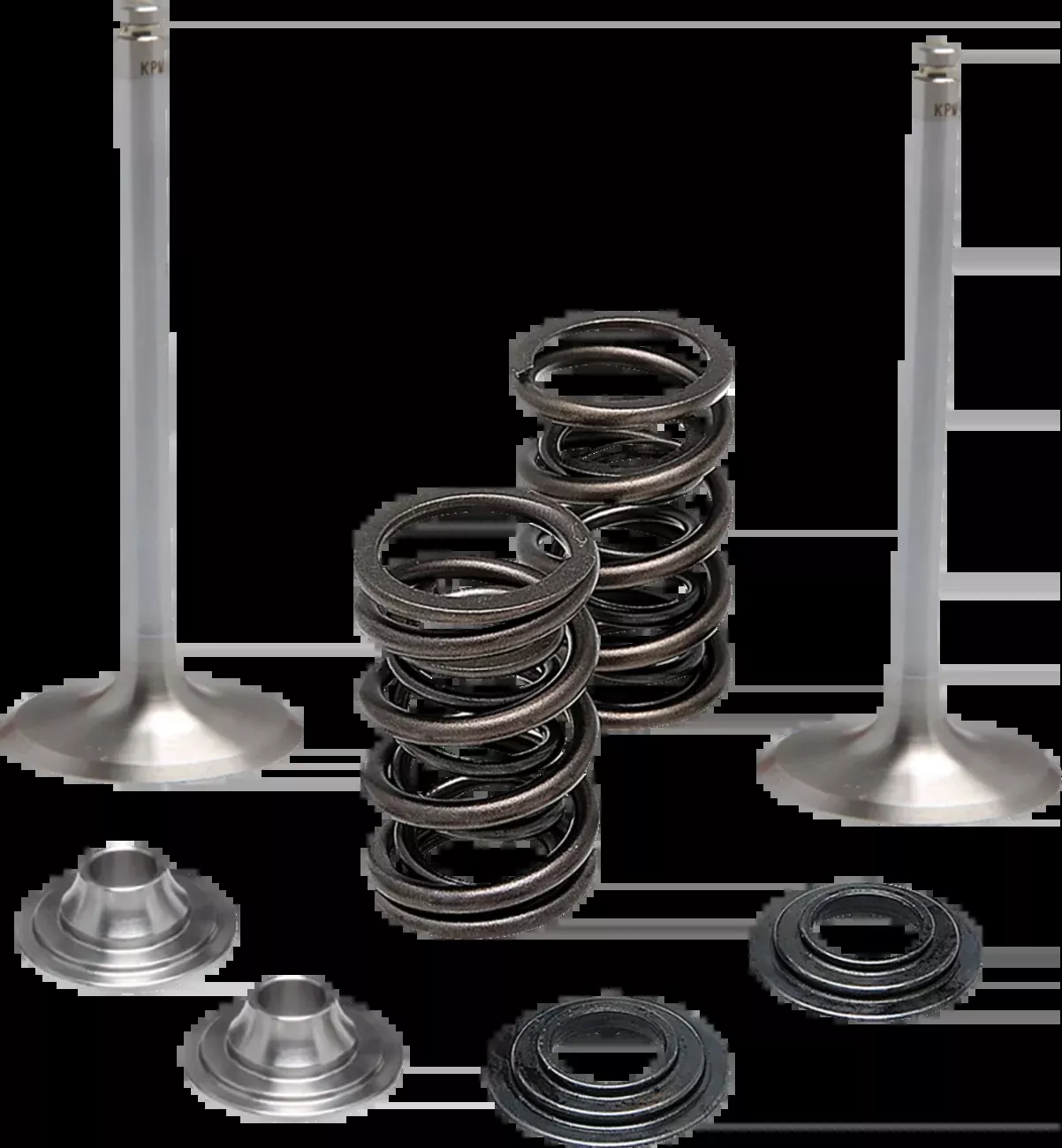 Moose Offroad Valve and Spring Kit – Exhaust – Suzuki-M60-62160
