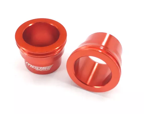 Moose Orange Aluminum Front Wheel Spacers (0222-0549)